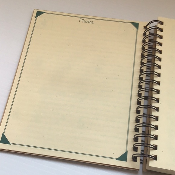 Vintage 1998 Christmas Journal 25 years of memories Simplebasic blank DIY rustic - Picture 11 of 15